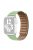 For Apple Watch Series 10 46mm / Ultra 2 Ultra 49mm / 9 8 7 45mm / SE (2023) SE (2022) SE 6 5 4 44mm / 3 2 1 42mm Magnetic Genuine Leather Watch Band Sports Adjustable Wristband - Grass Green