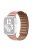 For Apple Watch Series 10 46mm / Ultra 2 Ultra 49mm / 9 8 7 45mm / SE (2023) SE (2022) SE 6 5 4 44mm / 3 2 1 42mm Magnetic Genuine Leather Watch Band Sports Adjustable Wristband - Pink