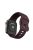 For Apple Watch Series 10 46mm / Ultra 2 Ultra 49mm / 9 8 7 45mm / SE (2023) SE (2022) SE 6 5 4 44mm / 3 2 1 42mm Silicone Smart Watch Band  - Wine Red