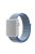 For Apple Watch Series 10 46mm / Ultra 2 Ultra 49mm / Series 9 8 7 45mm / SE (2023) SE (2022) SE 6 5 4 44mm / 3 2 1 42mm Nylon Watch Band Adjustable Breathable Replacement Wristband - Baby Blue