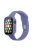 For Apple Watch Series 7 45mm Hard PC Watch Case with Tempered Glass Film + Silicone Watch Band, Size S / M - England Lavender