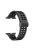 For Apple Watch Series 9 / 8 / 7 41mm / 6 / 5 / 4 / SE (2023) / SE (2022) / SE 40mm / 3 / 2 / 1 38mm Magnetic Band Dual Color Silicone Watch Strap - Coal Black / Black