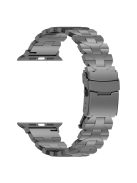 For Apple Watch Series 9 8 7 41mm  /  6 5 4 SE (2023) SE (2022) SE 40mm  /  3 2 1 38mm Titanium Steel Watch Bracelet - Grey