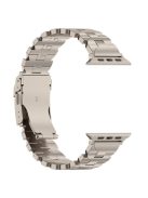 For Apple Watch Series 9 8 7 41mm  /  6 5 4 SE (2023) SE (2022) SE 40mm  /  3 2 1 38mm Titanium Steel Watch Bracelet - Titanium