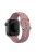 For Apple Watch Ultra 49mm Engraved Sport Band Soft Silicone Replacement Watch Strap - Light Coffee