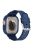 For Apple Watch Ultra 49mm Replacement Strap Adjustable Silicone Wrist Band Integrated with Watch Case - Midnight Blue