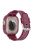 For Apple Watch Ultra 49mm Replacement Strap Adjustable Silicone Wrist Band Integrated with Watch Case - Wine Red