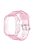 For Apple Watch Ultra 49mm Smart Watch Strap Replacement Soft TPU Wrist Band Integrated with Watch Case - Transparent Pink