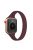 For For Apple Watch Series 10 42mm / 9 8 7 41mm / SE (2023) SE (2022) SE 6 5 4 40mm / 3 21 38mm Bracelet Silicone Band, Size: M - Wine Red