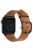 Genuine Cow Leather Strap for Apple Watch Series 10 42mm  /  Series 9 8 7 41mm  /  SE (2023) SE (2022) SE 6 5 4 40mm  /  3 2 1 38mm Band - Brown