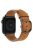 Genuine Cow Leather Strap for Apple Watch Series 10 42mm  /  Series 9 8 7 41mm  /  SE (2023) SE (2022) SE 6 5 4 40mm  /  3 2 1 38mm Band - Matte Dark Brown