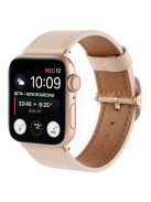 Genuine Cow Leather Strap for Apple Watch Series 10 42mm  /  Series 9 8 7 41mm  /  SE (2023) SE (2022) SE 6 5 4 40mm  /  3 2 1 38mm Band - Pink