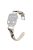 Genuine Cowhide Leather Strap for Apple Watch Series 10 46mm / Ultra 2 Ultra 49mm /  Series 9 8 7 45mm / 6 5 4 SE (2023) SE (2022) SE 44mm / 3 2 1 42mm Watch Band with Silver Buckle - Snake Pattern