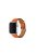 Genuine Leather Watch Band for Apple Watch Series 10 42mm / 9 8 7 41mm / SE (2023) SE (2022) SE 6 5 4 40mm / 3 2 1 38mm - Orange