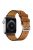 Genuine Leather Watch Band for Apple Watch Series 10 46mm / Ultra 2 Ultra 49mm / 9 8 7 45mm / SE (2023) SE (2022) SE 6 5 4 44mm / 3 2 1 42mm - Brown