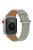 Genuine Leather Watch Strap for Apple Watch Series 10 42mm / 9 8 7 41mm / 6 5 4 SE SE (2022) SE (2023) 40mm / 3 2 1 38mm - Grey