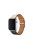 Genuine Leather Watch Strap for Apple Watch Series 10 42mm / 9 8 7 41mm / SE (2023) SE (2022) SE 6 5 4 40mm / 3 2 1 38mm - White / Dark Blue