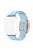 Genuine Leather Watchband Strap with Magnetic Buckle for Apple Watch Series 10 42mm / 9 8 7 41mm / SE (2023) SE (2022) SE 6 5 4 40mm / 3 2 1 38mm - Baby Blue