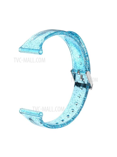 Glitter Powder TPU Watch Strap for Apple Watch Series 10 42mm / 9 8 7 41mm / 6 5 4 SE SE (2022) SE (2023) 40mm / 3 2 1 38mm - Baby Blue