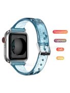 Glitter Powder TPU Watch Strap for Apple Watch Series 10 42mm / 9 8 7 41mm / 6 5 4 SE SE (2022) SE (2023) 40mm / 3 2 1 38mm - Baby Blue