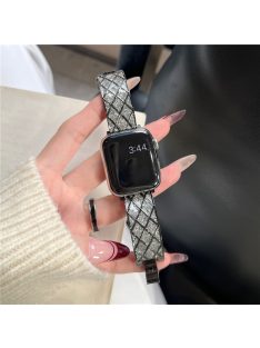   Glitter Watch Band for Apple Watch Series 10 42mm / 9 8 7 41mm / SE (2023) SE (2022) SE 6 5 4 40mm / 3 2 1 38mm - Black