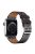 IMAK PG1 Series For Apple Watch Series 10 42mm / 9 8 7 41mm / 6 5 4 SE SE (2022) SE (2023) 40mm / 3 2 1 38mm PU Leather Replacement Strap Adjustable Wrist Band - Black