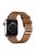 IMAK PG1 Series For Apple Watch Series 10 42mm / 9 8 7 41mm / 6 5 4 SE SE (2022) SE (2023) 40mm / 3 2 1 38mm PU Leather Replacement Strap Adjustable Wrist Band - Brown