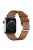 IMAK PG1 Series PU Leather Smart Watch Strap Wrist Band for Apple Watch Series 10 42mm / 9 8 7 41mm / 6 5 4 SE SE (2022) SE (2023) 40mm / 3 2 1 38mm - Brown