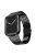 JLT For Apple Watch Series 10 46mm / Ultra 2 Ultra 49mm / 9 8 7 45mm / SE (2023) SE (2022) SE 6 5 4 44mm / 3 2 1 42mm Ultra Thin Watch Band Stainless Steel Replacement Wrist Strap - Black