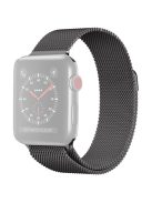 JLT Magnetic Milanese Stainless Steel Watch Band Wrist Strap for Apple Watch Series 10 42mm / 9 8 7 41mm / 6 5 4 SE SE (2022) SE (2023) 40mm / 3 2 1 38mm  - Dark Grey