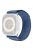 KALEBOL Denim Watch Strap for Apple Watch 10 46mm / Ultra 2 / Ultra 49mm / 9 8 7 45mm / SE (2023) SE (2022) SE 6 5 4 44mm / 3 2 1 42mm Magic Tape Band - Dark Blue