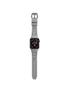 KALEBOL For Apple Watch 10 46mm / Ultra 2 / Ultra 49mm / 9 8 7 45mm / SE (2023) SE (2022) SE 6 5 4 44mm / 3 2 1 42mm  Watch Bracelet - Grey / Black Buckle