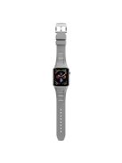 KALEBOL For Apple Watch 10 46mm / Ultra 2 / Ultra 49mm / 9 8 7 45mm / SE (2023) SE (2022) SE 6 5 4 44mm / 3 2 1 42mm  Watch Bracelet - Grey / Silver Buckle