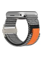 KALEBOL For Apple Watch 10 46mm / Ultra 2 / Ultra 49mm / 9 8 7 45mm / SE (2023) SE (2022) SE 6 5 4 44mm / 3 2 1 42mm Breathable Magic Tape Nylon Strap - Houndstooth