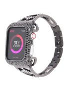 KALEBOL For Apple Watch 10 46mm / Ultra 2 / Ultra 49mm / 9 8 7 45mm / SE (2023) SE (2022) SE 6 5 4 44mm / 3 2 1 42mm Copper Watch Band - Black