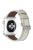 KALEBOL For Apple Watch 10 46mm / Ultra 2 / Ultra 49mm / 9 8 7 45mm / SE (2023) SE (2022) SE 6 5 4 44mm / 3 2 1 42mm Dual Color Watch Band - Grey+White