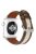 KALEBOL For Apple Watch 10 46mm / Ultra 2 / Ultra 49mm / 9 8 7 45mm / SE (2023) SE (2022) SE 6 5 4 44mm / 3 2 1 42mm Dual Color Watch Band - Tan+White