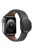 KALEBOL For Apple Watch 10 46mm / Ultra 2 / Ultra 49mm / 9 8 7 45mm / SE (2023) SE (2022) SE 6 5 4 44mm / 3 2 1 42mm Genuine Cow Leather Band -  Black