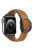 KALEBOL For Apple Watch 10 46mm / Ultra 2 / Ultra 49mm / 9 8 7 45mm / SE (2023) SE (2022) SE 6 5 4 44mm / 3 2 1 42mm Genuine Cow Leather Band -  Brown