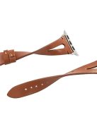 KALEBOL For Apple Watch 10 46mm / Ultra 2 / Ultra 49mm / 9 8 7 45mm / SE (2023) SE (2022) SE 6 5 4 44mm / 3 2 1 42mm Genuine Cow Leather Strap - Brown