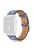 KALEBOL For Apple Watch 10 46mm / Ultra 2 / Ultra 49mm / 9 8 7 45mm / SE (2023) SE (2022) SE 6 5 4 44mm / 3 2 1 42mm Genuine Cow Leather Watch Strap - Baby Blue