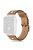 KALEBOL For Apple Watch 10 46mm / Ultra 2 / Ultra 49mm / 9 8 7 45mm / SE (2023) SE (2022) SE 6 5 4 44mm / 3 2 1 42mm Genuine Cow Leather Watch Strap - Light Yellow