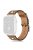 KALEBOL For Apple Watch 10 46mm / Ultra 2 / Ultra 49mm / 9 8 7 45mm / SE (2023) SE (2022) SE 6 5 4 44mm / 3 2 1 42mm Genuine Cow Leather Watch Strap - Tan