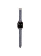 KALEBOL For Apple Watch 10 46mm / Ultra 2 / Ultra 49mm / 9 8 7 45mm / SE (2023) SE (2022) SE 6 5 4 44mm / 3 2 1 42mm Genuine Leather Watch Band - Mud Grey