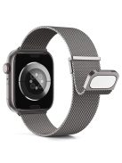 KALEBOL For Apple Watch 10 46mm / Ultra 2 / Ultra 49mm / 9 8 7 45mm / SE (2023) SE (2022) SE 6 5 4 44mm / 3 2 1 42mm Milanese Magnetic Watch Strap - Grey