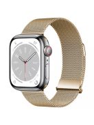 KALEBOL For Apple Watch 10 46mm / Ultra 2 / Ultra 49mm / 9 8 7 45mm / SE (2023) SE (2022) SE 6 5 4 44mm / 3 2 1 42mm Milanese Magnetic Watch Strap - Rose Gold