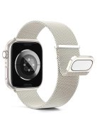 KALEBOL For Apple Watch 10 46mm / Ultra 2 / Ultra 49mm / 9 8 7 45mm / SE (2023) SE (2022) SE 6 5 4 44mm / 3 2 1 42mm Milanese Magnetic Watch Strap - Starlight