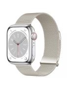 KALEBOL For Apple Watch 10 46mm / Ultra 2 / Ultra 49mm / 9 8 7 45mm / SE (2023) SE (2022) SE 6 5 4 44mm / 3 2 1 42mm Milanese Magnetic Watch Strap - Starlight