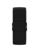 KALEBOL For Apple Watch 10 46mm / Ultra 2 / Ultra 49mm / 9 8 7 45mm / SE (2023) SE (2022) SE 6 5 4 44mm / 3 2 1 42mm Nylon Braided Watch Strap - Black