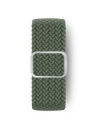 KALEBOL For Apple Watch 10 46mm / Ultra 2 / Ultra 49mm / 9 8 7 45mm / SE (2023) SE (2022) SE 6 5 4 44mm / 3 2 1 42mm Nylon Braided Watch Strap - Dark Olive Green